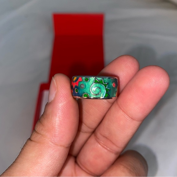 Sterling Silver Earring, Pendant, and Ring Set - Picture 5 of 7